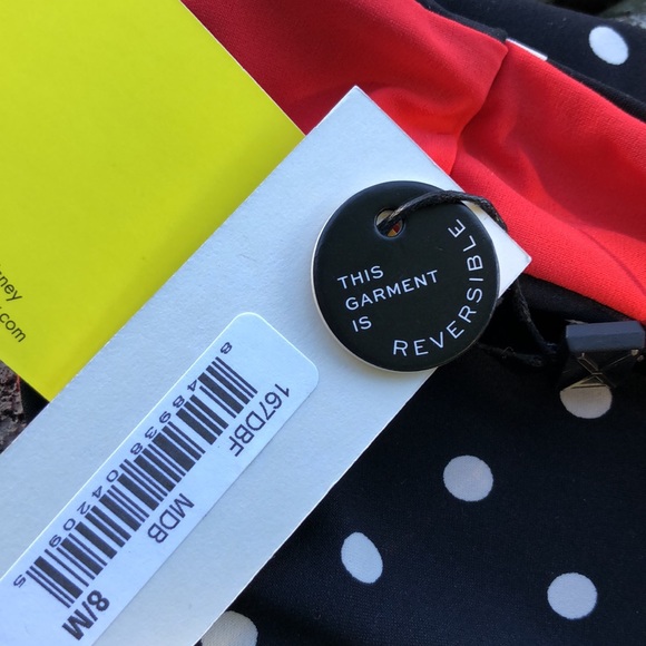 NWT Vitamin A y Amahlia Stevens Minnie Mouse 2pcs swim reversible bottom szM/8 - Picture 7 of 15